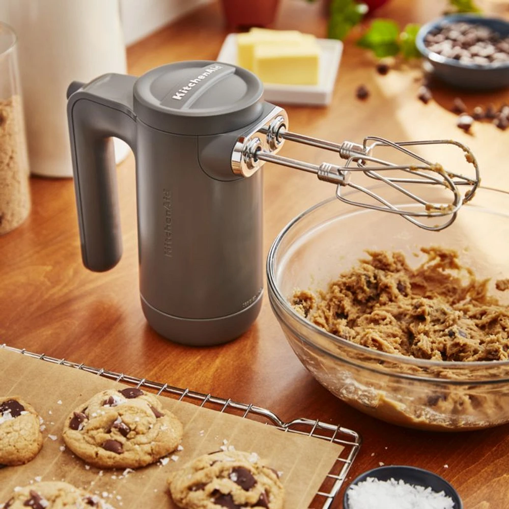 KitchenAid ® Grey Cordless Hand Mixer