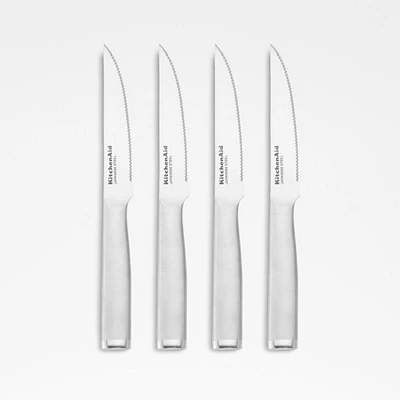 KitchenAid ® Gourmet 4-Piece Stainless Steel Steak Knife Set