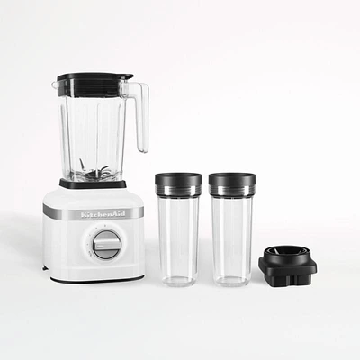 KitchenAid ® K150 White Blender with 2 Personal Blender Jars