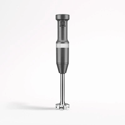 KitchenAid ® Matte Grey Variable Speed Corded Immersion Hand Blender