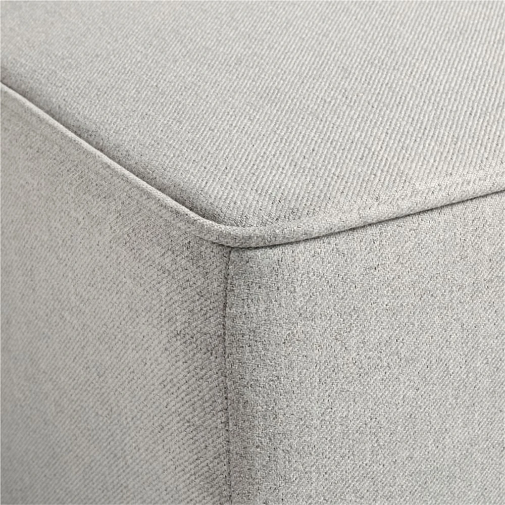 Babyletto Kiwi Grey Nursery Power Recliner in Eco-Performance Fabric