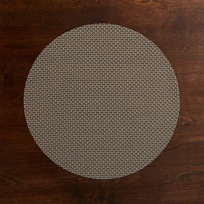 Chilewich ® Knitty Neutral Easy-Clean Vinyl Placemat