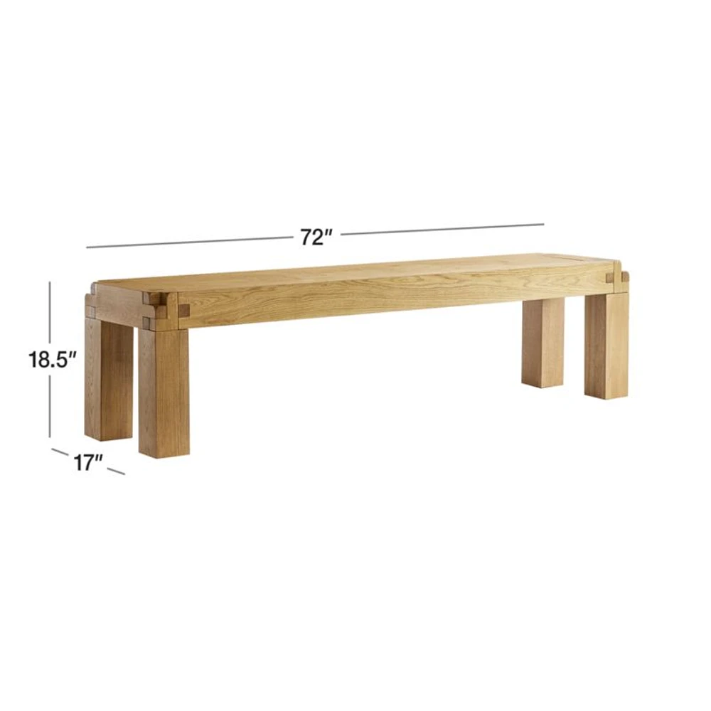 Knot Rustic Dining Bench
