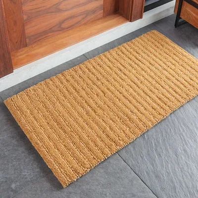 Natural Knotted Doormat 24"x48"