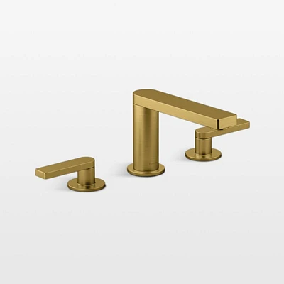 Kohler ® Composed ® Widespread Modern Brass Bathroom Sink Faucet<br />