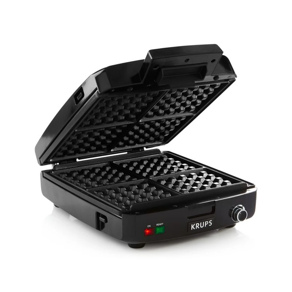 Krups 4-Slice Belgian Waffle Maker