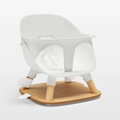 Lalo The Booster Toddler Coconut White Booster Seat