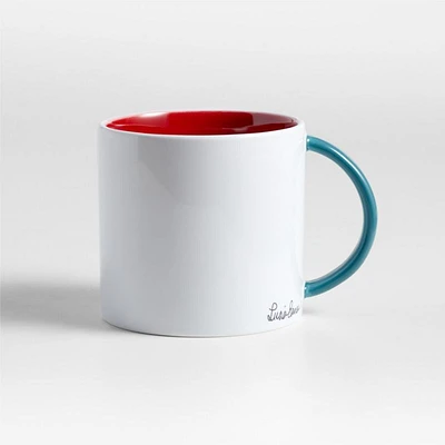Sol 18-oz. Red Mug by Lucia Eames