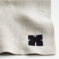 Sentry Embroidered Butterfly Napkin by Lucia Eames™