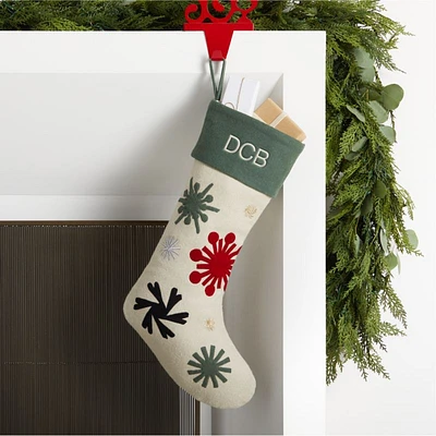 Sunburst Array Christmas Stocking by Lucia Eames™