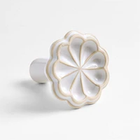 Ceramic Scalloped Cookie Stamp by Laura Kim
