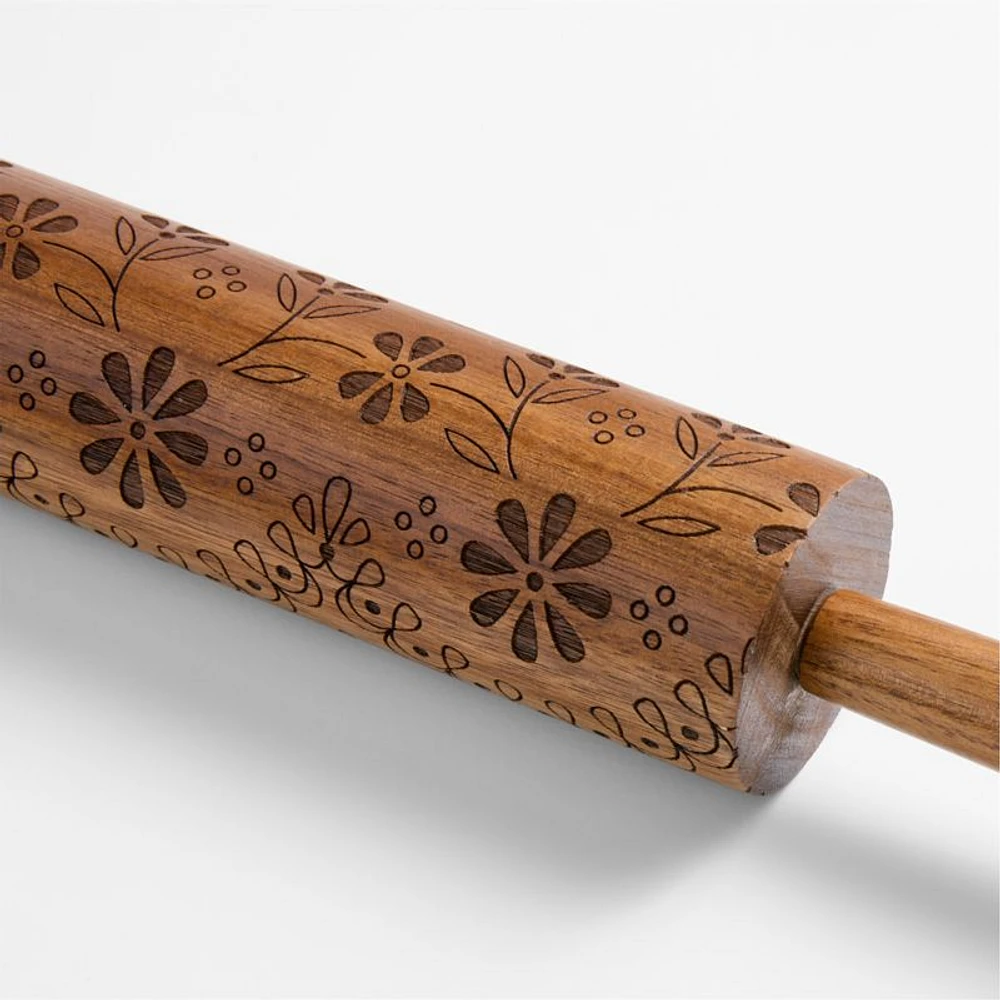 Eyelet Rolling Pin by Laura Kim