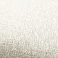 Slub Linen 23x23 Alba Ivory Throw Pillow Cover by Laura Kim