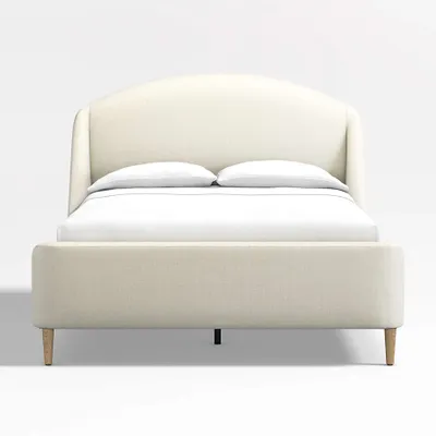 Lafayette Ivory Upholstered Full Bed