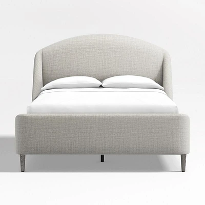 Lafayette Mist Grey Upholstered Full Bed