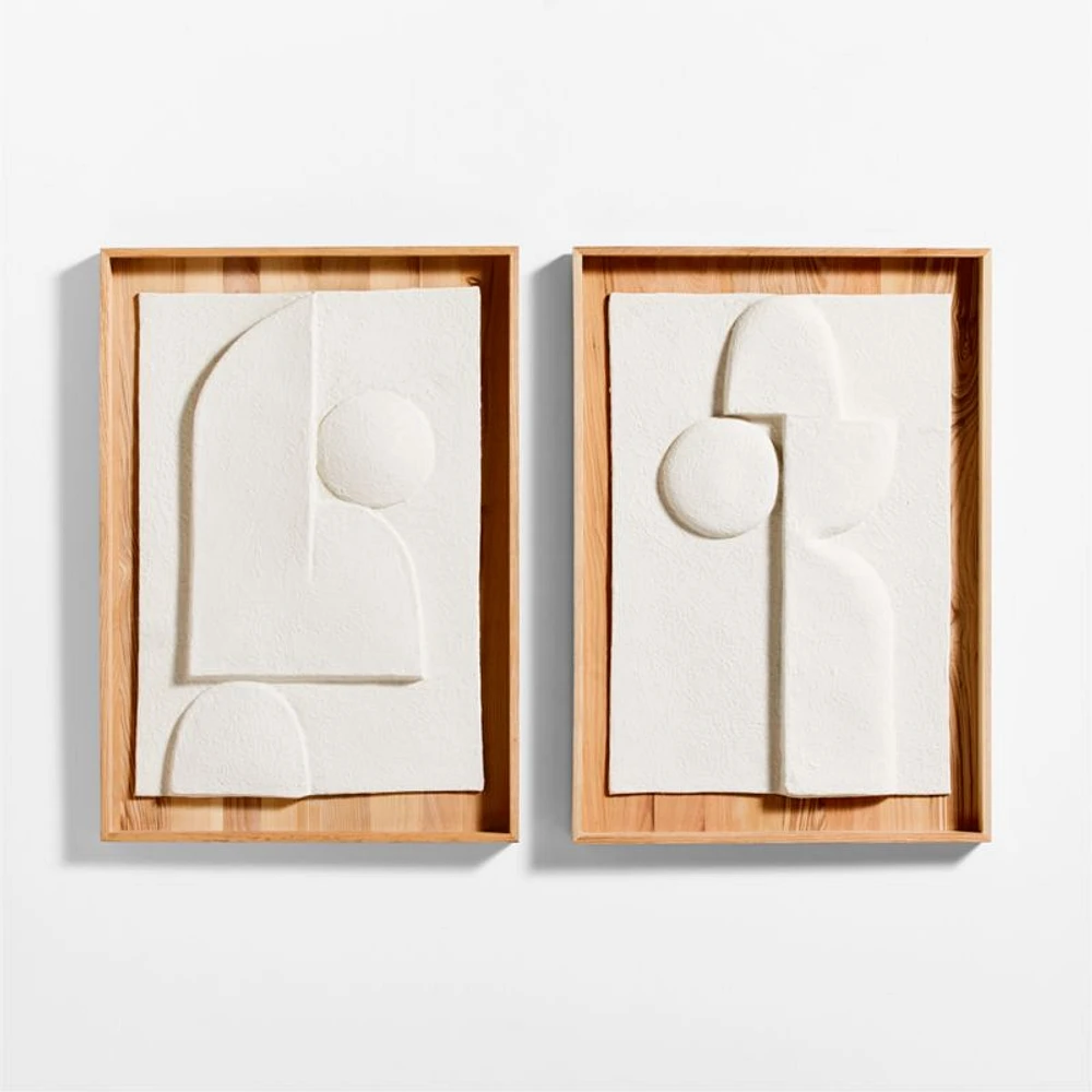 "Lain I" Paper Mache Wall Art