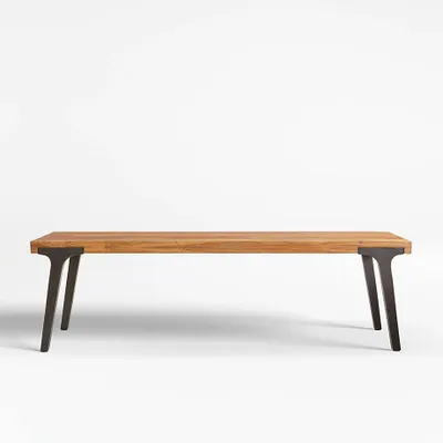 Lakin 59" Teak Bench