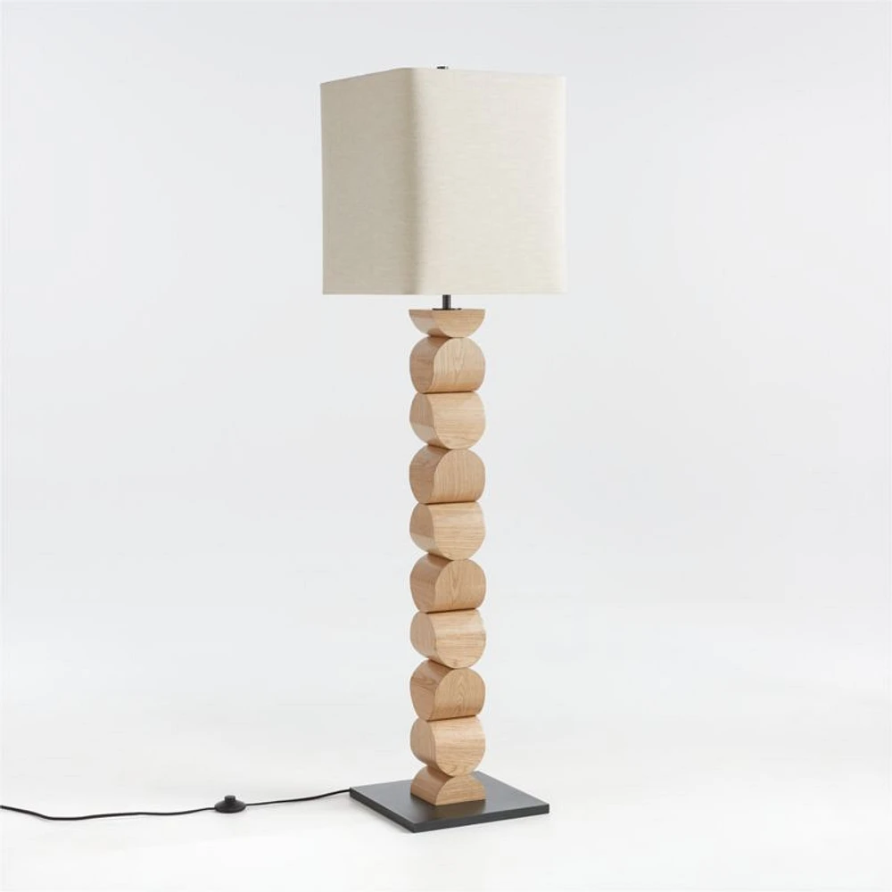 Landing Wood Floor Lamp
