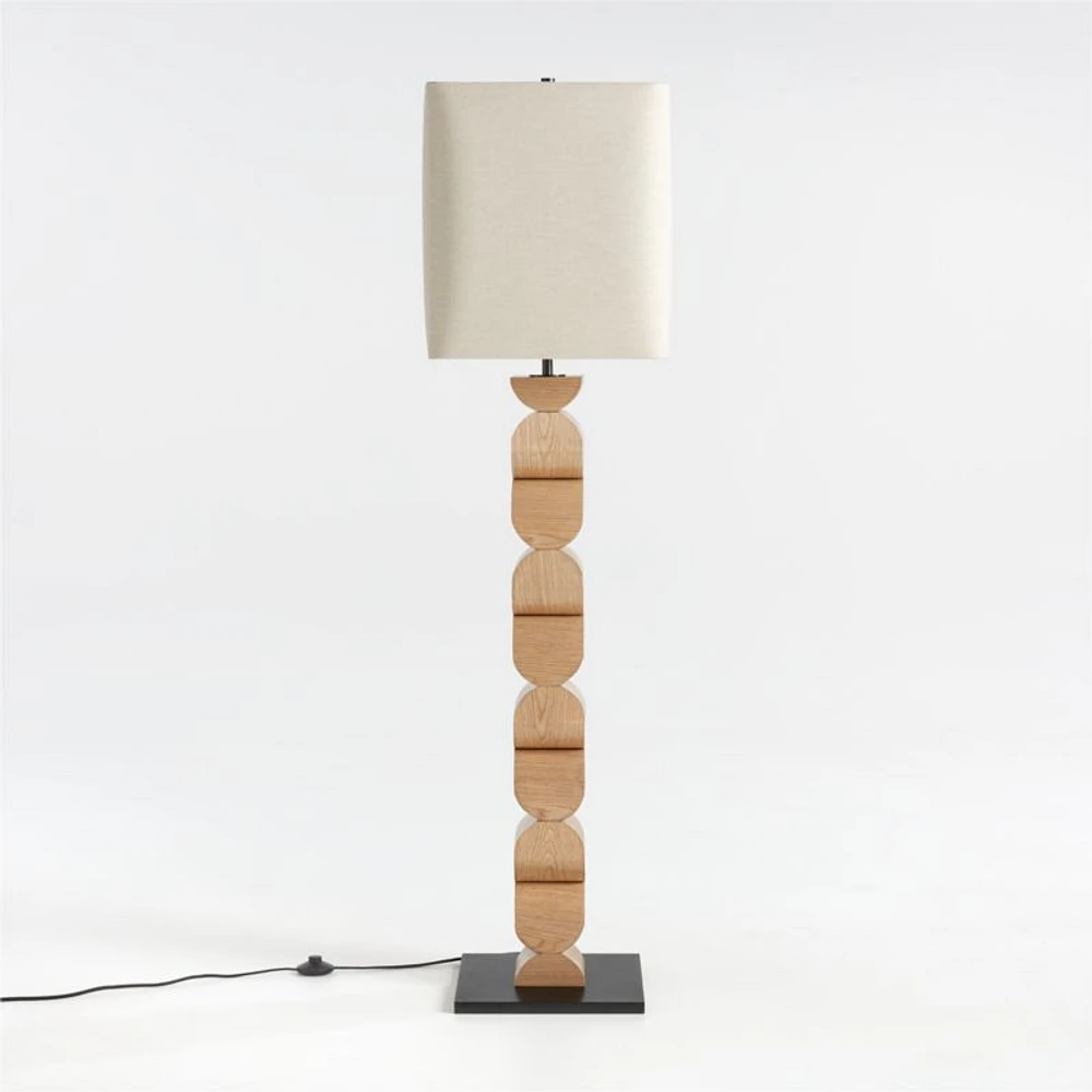 Landing Wood Floor Lamp
