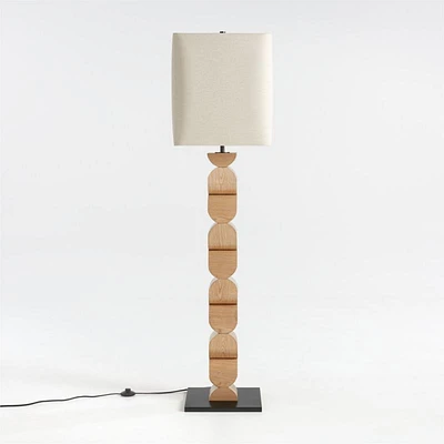 Landing Wood Floor Lamp