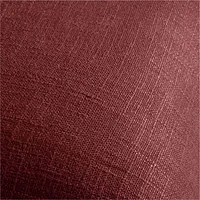 Chestnut Red 20x20 Organic Laundered Linen Throw Pillow Cover