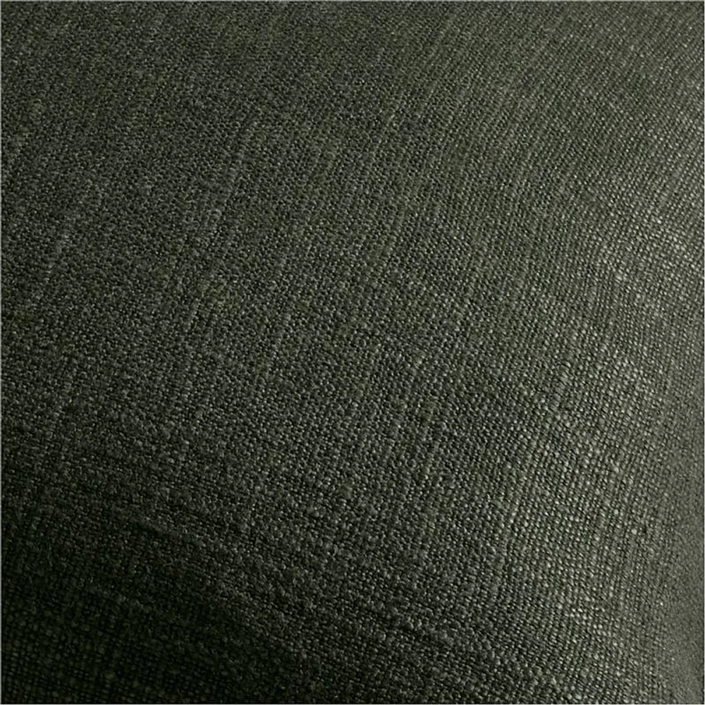 Ficus Green 20x20 Organic Laundered Linen Throw Pillow Cover
