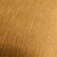 Moroccan Ocher 20x20 Organic Laundered Linen Throw Pillow Cover