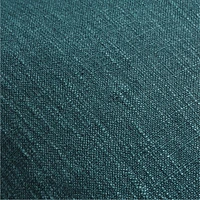 Sea Green Organic Laundered Linen 20''x20" Throw Pillow with Feather Insert