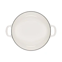 Le Creuset 2.25-Qt.Petal  White Enameled Cast Iron Braiser
