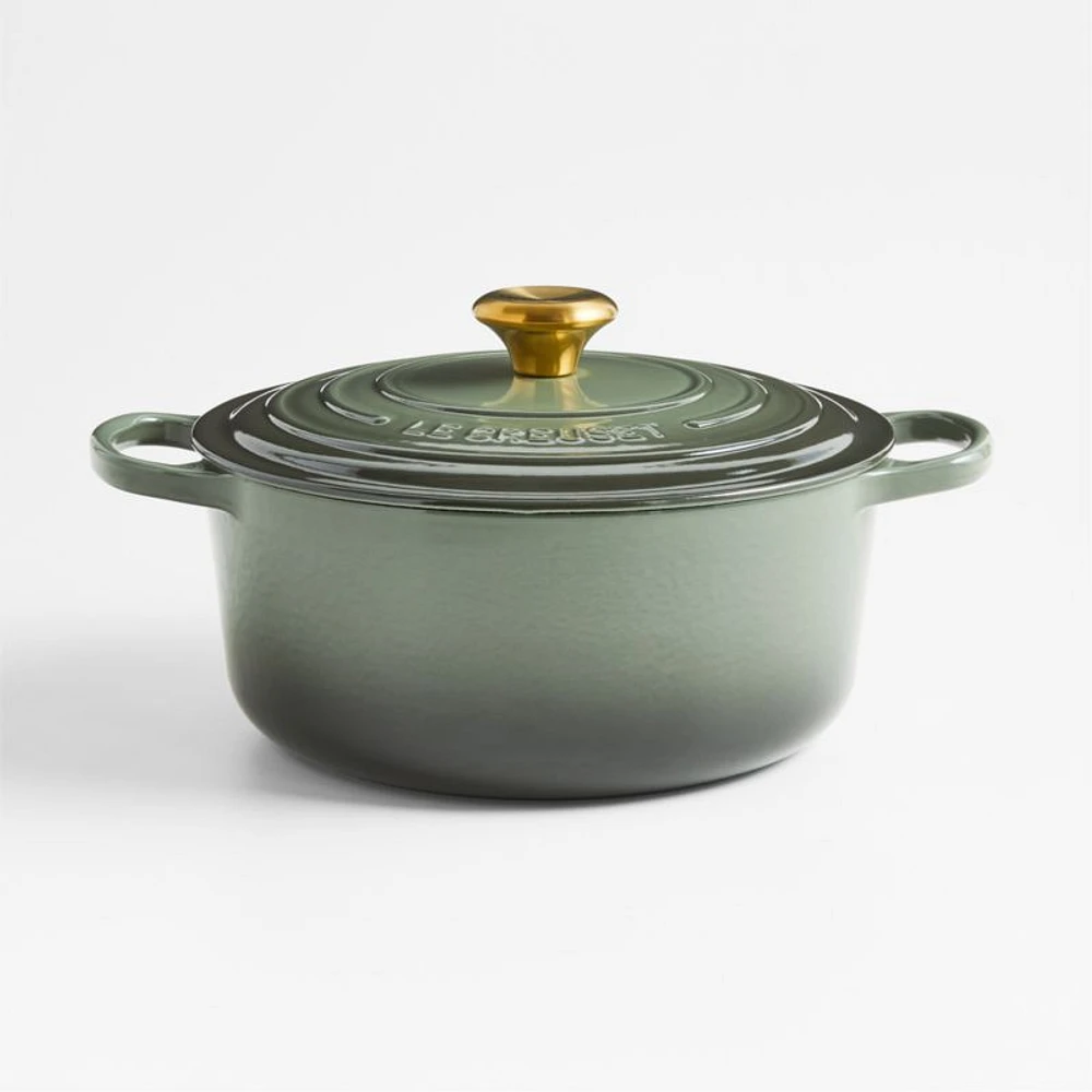 Le Creuset ® 5.5-Qt. Thyme Round Dutch Oven