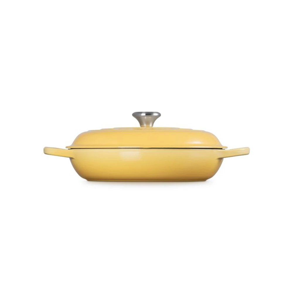 Le Creuset ® Signature 3.5L/3.7-Qt. Camomille Enameled Cast Iron Braiser