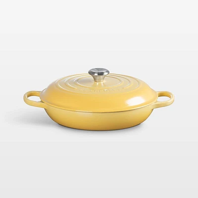 Le Creuset ® Signature 3.5L/3.7-Qt. Camomille Enameled Cast Iron Braiser