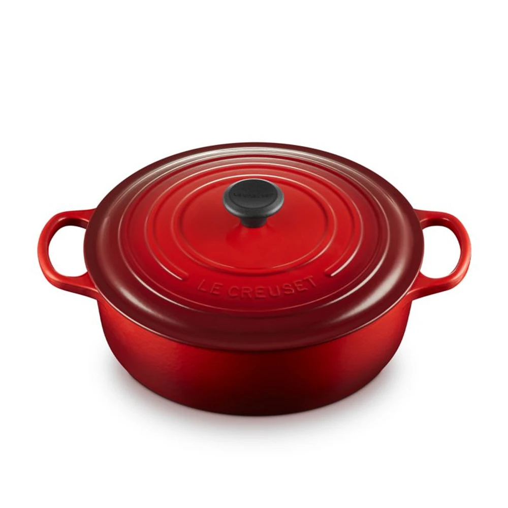 Le Creuset ® Cerise 6.4-L/6.75-Qt. Round Wide Dutch Oven