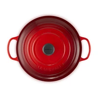 Le Creuset ® Cerise 6.4-L/6.75-Qt. Round Wide Dutch Oven