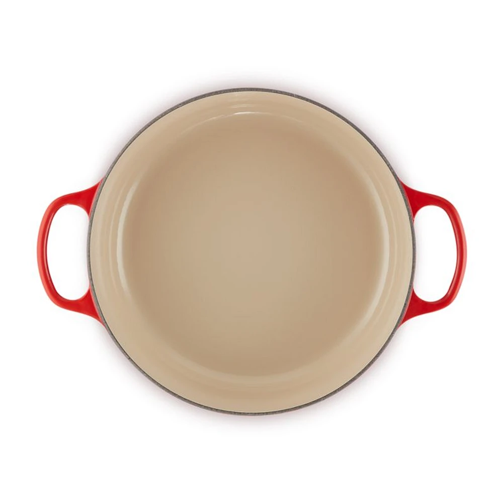 Le Creuset ® Cerise 6.4-L/6.75-Qt. Round Wide Dutch Oven