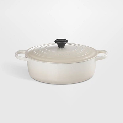 Le Creuset ® Meringue 6.4-L/6.75-Qt. Round Wide Dutch Oven