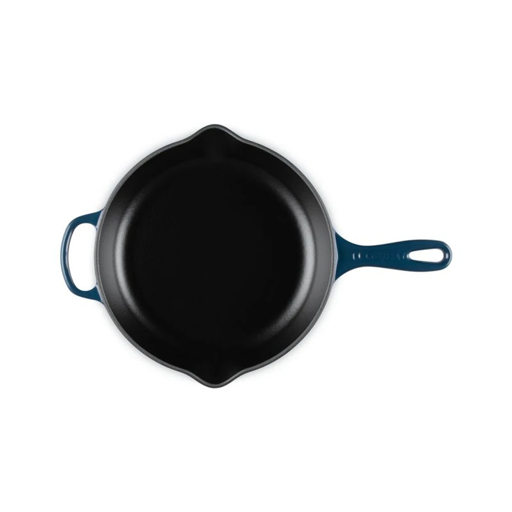 Le Creuset ® Signature 26 cm/10.25" Nuit Enameled Cast Iron Skillet
