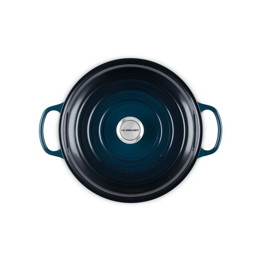 Le Creuset ® Signature 3.5L/3.7-Qt. Nuit Enameled Cast Iron Braiser