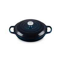 Le Creuset ® Signature 3.5L/3.7-Qt. Nuit Enameled Cast Iron Braiser