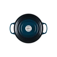 Le Creuset ® Signature 5.3L/5.5-Qt. Nuit Enameled Cast Iron Round Dutch Oven