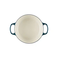 Le Creuset ® Signature 5.3L/5.5-Qt. Nuit Enameled Cast Iron Round Dutch Oven
