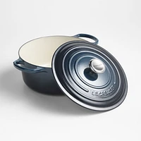 Le Creuset ® Signature 5.3L/5.5-Qt. Nuit Enameled Cast Iron Round Dutch Oven