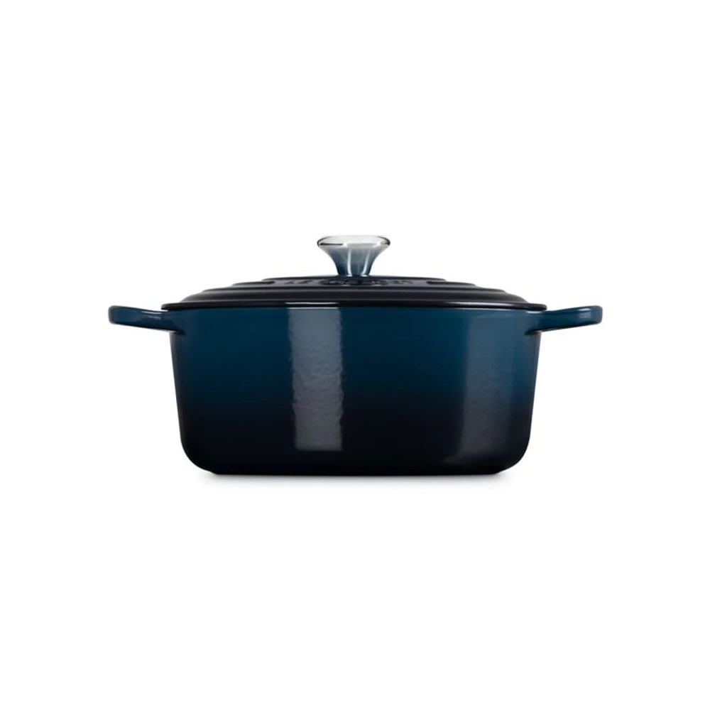 Le Creuset ® Signature 6.7L/7.25-Qt Nuit Enameled Cast Iron Round Dutch Oven