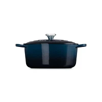 Le Creuset ® Signature 6.7L/7.25-Qt Nuit Enameled Cast Iron Round Dutch Oven
