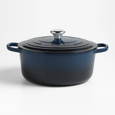 Le Creuset ® Signature 6.7L/7.25-Qt Nuit Enameled Cast Iron Round Dutch Oven