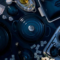 Le Creuset ® Signature 26 cm/10.25" Nuit Enameled Cast Iron Skillet