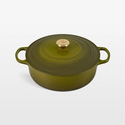 Le Creuset ® Olive 6.75-Qt. Round Wide Dutch Oven