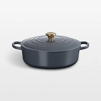 Le Creuset ® Graphite 6.75-Qt. Round Wide Dutch Oven