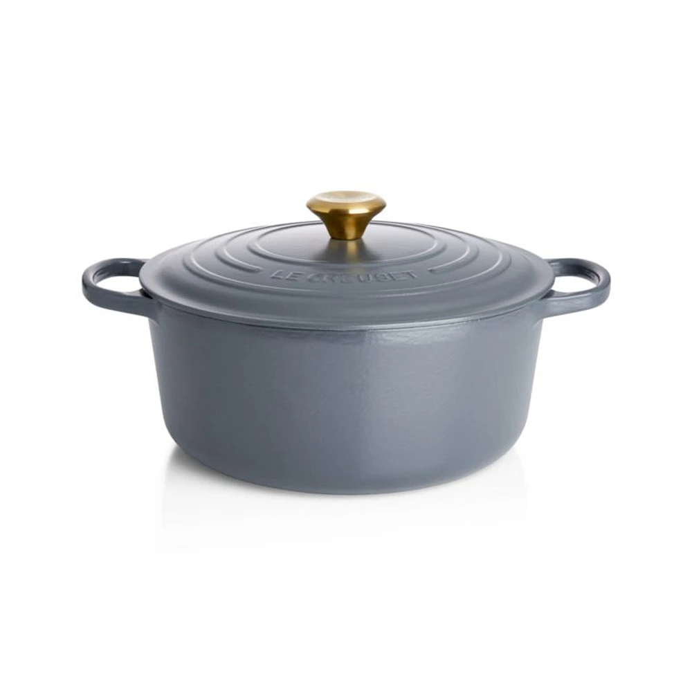 Le Creuset ® Signature 7.25-Qt. Graphite Grey Enameled Cast Iron Dutch Oven