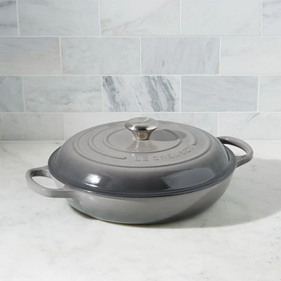 Le Creuset Signature 3.5 qt. Oyster Braiser